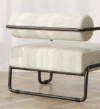 27"L Living room iron sofa chair, lazy individual chair, balcony leisure chair,Modern, Small Space, Easy Assembly - Image 11