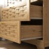 Wood 4 Drawer Dresser for Bedroom, Large Double Dresser with Wide Drawers, Modern Chest of Drawers,Storage Organizer Dresser,Nursery Dresser,for Living Room, Hallway, Bedroom, Kids Bedroom - Image 9
