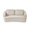 Integrated handrail double seating layout, saving space while comfortably accommodating 2 people, suitable for studio apartments, small living rooms or bedrooms, combining decoration andity - Image 3