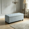 50.25" Storage Ottoman Bench - baby Blue Storage Bench End of Bed with Safety Hinges, Footrest Stool for Living, Dining Room, Entryway and Hallway - Image 12