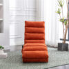 COOLMORE Luxury Upholstered Chaise Lounge Chair with Vibration for Relaxation, Modern Fixed Back Fabric Leisure Recliner Sofa for Living Room/Bedroom - Image 10
