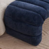 69.7"Wide Modern Upholstered Armless Bed Bench, Channel Tufted Couch Daybed Chaise, Chenille Ottoman Foot Stool for Living Room and Bedroom, Entryway - Image 9