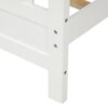 Wood Platform Bed with Headboard and Footboard - Image 3