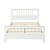 Wood Platform Bed with Headboard and Footboard - Image 2