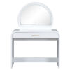 39" Makeup Vanity Table with Mirror Touch Screen Lighted Mirror, Dressing Table with Drawer for Bedroom - Image 30