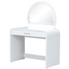 39" Makeup Vanity Table with Mirror Touch Screen Lighted Mirror, Dressing Table with Drawer for Bedroom - Image 32
