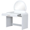 39" Makeup Vanity Table with Mirror Touch Screen Lighted Mirror, Dressing Table with Drawer for Bedroom - Image 36