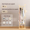 Coat Racks solid wood hanger 23.6* 11*70.8in Solid environmental protection easy to assemble beautiful can be placed in the bedroom/entrance/living room - Image 9
