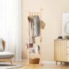 Coat Racks solid wood hanger 23.6* 11*70.8in Solid environmental protection easy to assemble beautiful can be placed in the bedroom/entrance/living room - Image 4