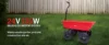 Four-wheeled electric cart 24V 180W lead-acid battery 264 lbs (120 kg) electric one-wheeled wheelbarrow 75L electric garden cart plastic pot capacity 2.6 cu.ft. wheelbarrow electric wheelbarrow - Image 7
