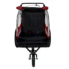 2-in-1 Double 2 Seat with 5-point safety harnesses Bicycle Bike Trailer Jogger Stroller for Kids Children Foldable Collapsible w/Pivot Front Wheel, Storage Bag - Image 16