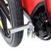 2-in-1 Double 2 Seat with 5-point safety harnesses Bicycle Bike Trailer Jogger Stroller for Kids Children Foldable Collapsible w/Pivot Front Wheel, Storage Bag - Image 9