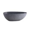 65 inch freestanding solid surface soaking bathtub for bathroom - Image 4