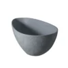 65 inch freestanding solid surface soaking bathtub for bathroom - Image 3