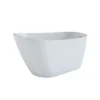 55" Acrylic Freestanding Bathtub, Deep Soaking Contemporary Stand Alone Bath Tub with Pop-up Drain & Integrated Overflow, Chrome-Finish Drain Cover, Glossy White GF-26A04-55 - Image 5