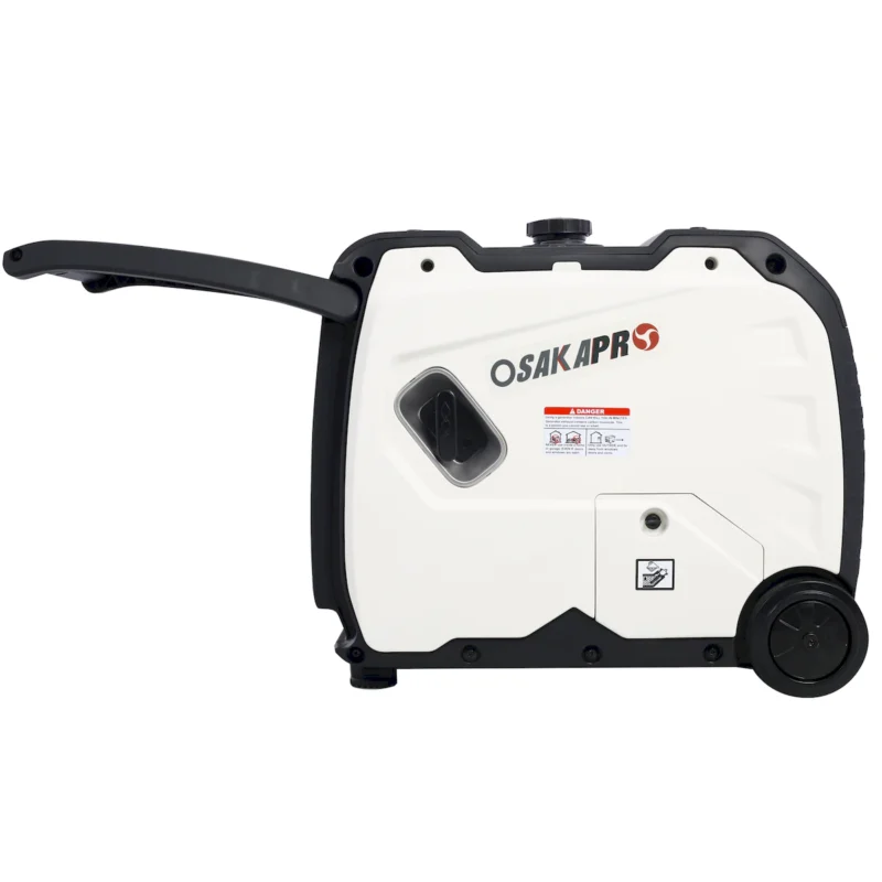 Super quiet Inverter Generator 4500w portable generator electric start, foldable handle with wheel,212cc 4 stroke EPA compliant - Image 10