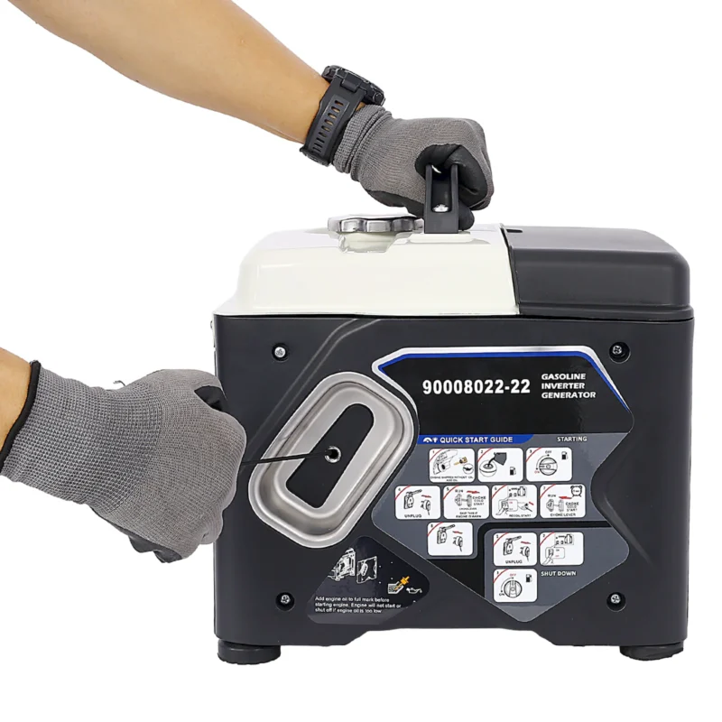Portable Inverter Generator,1200W ultra-quiet gas engine, EPA Compliant, Eco-Mode Feature, Ultra Lightweight for Backup Home Use & Camping  - Image 11