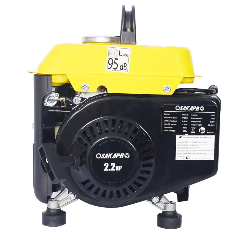 Portable Generator, Outdoor generator Low Noise, Gas Powered Generator,Generators for Home Use  - Image 12