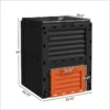 Fertile Soil Aerating Box,Outdoor Large Capacity Composter,Garden Compost Bin - Image 9