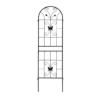 4 Pack Metal Garden Trellis 71" x 19.7" Rustproof Trellis for Climbing Plants Outdoor Flower Support Black - Image 10