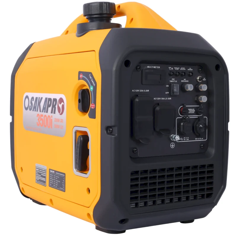 3500 Watt Portable Inverter Generator Gas Powered, EPA Compliant with CO SENSOR, Compact and Lightweight for Home Backup Power, Outdoor Camping, RV and Trailer  - Image 9