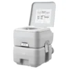 Portable Toilet for Camping, Porta Potty with Carry Bag, 5.3 Gal Waste Tank & 3.2 Gal Flush Tank, Push-Button Pressurized Flush Commode, Leak-proof and Odourless Travel Toilet for Camping Car  - Image 3