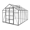 Newly marketed Gain height windproofaluminum greenhouse 10x12 FT Polycarbonate Greenhouse Raised Base and Anchor Aluminum Heavy Duty Walk-in Greenhouses for Outdoor Backyard in All Season