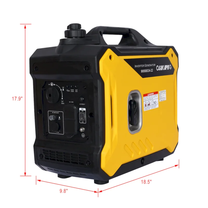 Super quiet Inverter Generator 2000w portable generator, 79.7cc ultra light EPA compliant  - Image 8