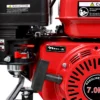 Gas Engine Powered Water Pump 3" inlet&outlet, Flow:264Gpm , 7HP Engine 212CC, EPA Certificated, 3in NPT Connector, 3in to 2in coupler 2in1, 50 ft Discharge Hose, 12 ft Suction Hose, Wheels and Handle  - Image 4