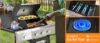 Propane Grill 3 Burner Barbecue Grill Stainless Steel Gas Grill with Side Burner and Cover for Outdoor BBQ, Camping - Image 4
