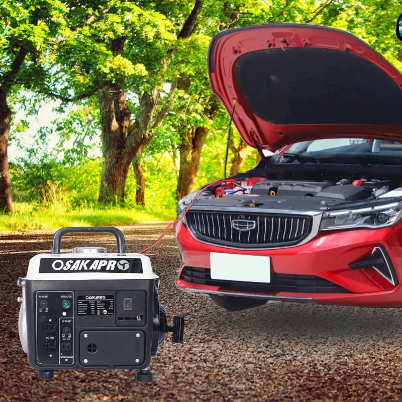 Portable Generator, Outdoor generator Low Noise, Gas Powered Generator,Generators for Home Use EPA Compliant  - Image 2