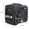 Super quiet Inverter Generator 5.5KW portable generator electric&remote start, foldable handle with wheels, 224cc 4 stroke EPA compliant, Gas&LPG Dual Fuel, With CO Sensor for more safety using  - Image 18