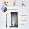 Person Portable Toilet Cabin – Outdoor Restroom with Light, Sink & Vent Fan  - Image 9
