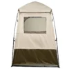 Camping Shower Tent, 1 Room, Foldable Privacy Tent Changing Room with Ground Stakes, Ropes, Carry Bag, and Crossbar, 210D Oxford Fabric with Silver Coating, for Camping, Beach, and Fishing - Image 8