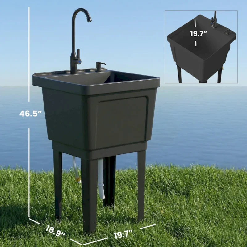 Integrated Hygienic Design Sink Station,Flexible Sink Station,Freestanding Sink Station,Portable Camping Sink - Image 8