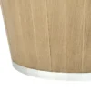 Resin Whiskey Barrel Planter Garden Flower Plant Pot 11.81 x 11.81 x 8.27 in - Image 4