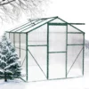 Polycarbonate Greenhouse,6'x 8' Heavy Duty Walk-in Plant Garden Greenhouse for Backyard/Outdoor - Image 8
