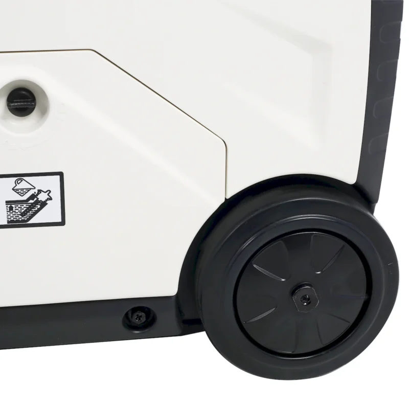 Super quiet Inverter Generator 4500w portable generator electric start, foldable handle with wheel,212cc 4 stroke EPA compliant - Image 8
