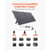 400W Foldable Solar Panel, 24% High-Efficiency Portable Monocrystalline Solar Panel Charger with MC4 Output & 10-in-1 DC Adapter, IP67 Waterproof for Power Stations, Camping, Hiking Trips - Image 8