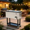 Outdoor Drink Cooler Cart,Mobile Cooling Bins,Ice Chest - Image 15