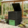 Outdoor Large Capacity Composter,Garden Compost Bin,Fertile Soil Aerating Box - Image 6