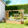 Wooden Planter Box,Trellis Planter,Raised Garden Bed - Image 8