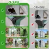 Newly marketed Gain height windproofaluminum greenhouse 6x10 FT Polycarbonate Greenhouse Raised Base and Anchor Aluminum Heavy Duty Walk-in Greenhouses for Outdoor Backyard in All Season - Image 9