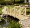 Garden Bridge Footbridge for Backyard Ponds, Creeks, Streams,Wooden Garden Bridge - Image 5