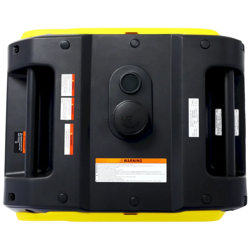 Super quiet Inverter Generator 4500w portable generator electric start, foldable handle with wheel,212cc 4 stroke EPA compliant  - Image 7