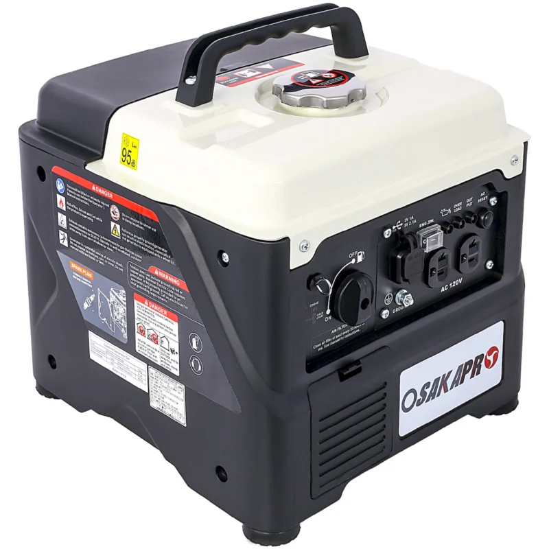 Portable Inverter Generator,1200W ultra-quiet gas engine, EPA Compliant, Eco-Mode Feature, Ultra Lightweight for Backup Home Use & Camping  - Image 7