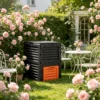 Fertile Soil Aerating Box,Outdoor Large Capacity Composter,Garden Compost Bin - Image 6