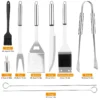 15 Pcs Stainless Steel Grill Utensils Set - Image 4
