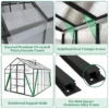 Newly marketed Gain height windproofaluminum greenhouse 10x12 FT Polycarbonate Greenhouse Raised Base and Anchor Aluminum Heavy Duty Walk-in Greenhouses for Outdoor Backyard in All Season - Image 7