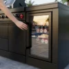 65-Inch 4-Burner 72000 BTU Deluxe Stainless Steel Propane Gas Outdoor Kitchen Bar Barbecue Island Grill + Wine Cooler Compact Refrigerator + Marble Countertops  - Image 6